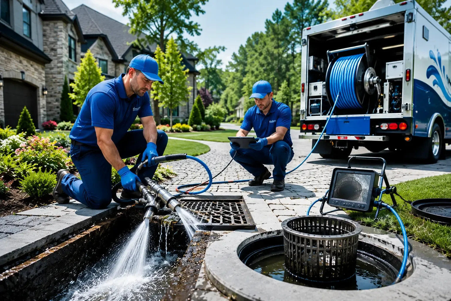 Local outdoor drain cleaning professionals in Holland, KY